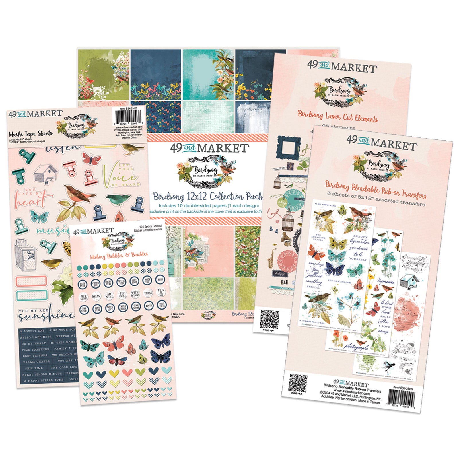 49 & Market Birdsong Collection Bundle